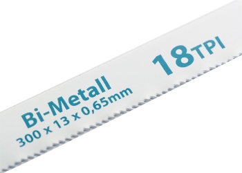 products/Полотна для ножовки по металлу, 300 мм, 18TPI, BIM, 2 шт. GROSS