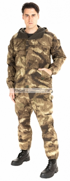 Костюм Горка-5 (тк.Смесовая Рип-Стоп) Huntsman, КМФ туман, Факел арт. 87473299