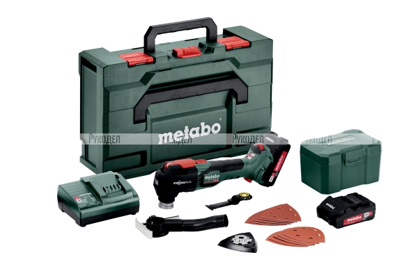 Многофункциональный инструмент аккумуляторный METABO MT 18 LTX BL QSL (2х2.0 Ач) MetaBOXc,613088500