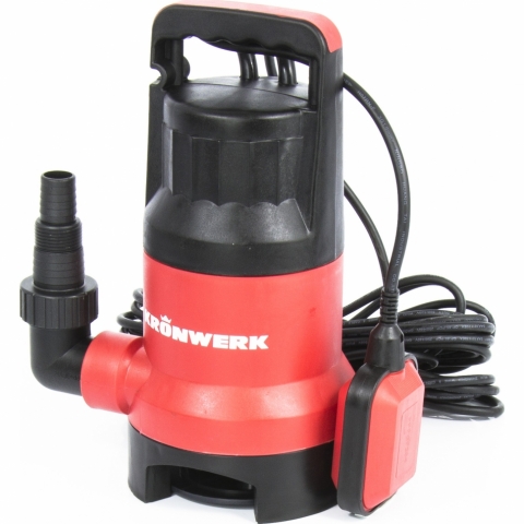 products/Дренажный насос для грязной воды Kronwerk KP450, 450 Вт, подъем 5,5 м, 80000 л/ч (арт. 97231)
