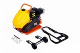 Бензиновая виброплита с подачей воды, Loncin, 6.5 л.с., 5500/мин, 54x42см, Кратон KR-PC87, 4 02 09 003