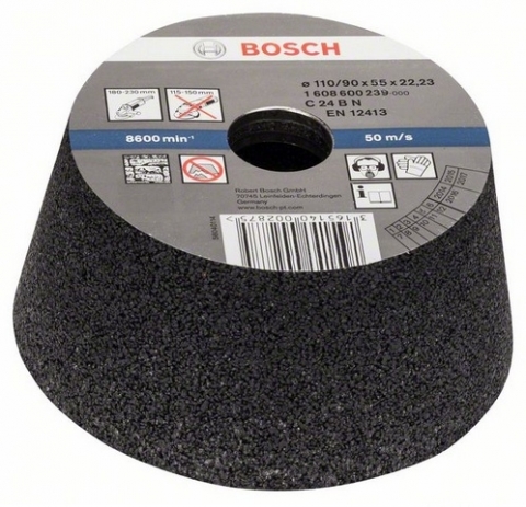 products/Шлифкруг чашечный конусные 110мм K24 камень Bosch 1608600239