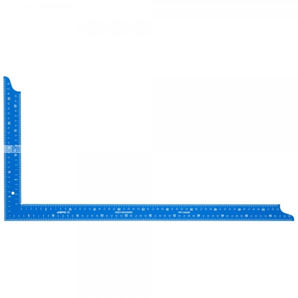 Угольник ЗУБР "ЭКСПЕРТ" 3437-60 плотницкий, цельнометалличесикий, повышенной жесткости с особостойким покрытием, 600 х 300 мм