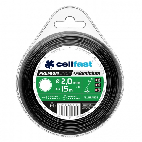 products/Струна косильная Cellfast PREMIUM – круг 2,4 мм 90 м, арт. 35-037