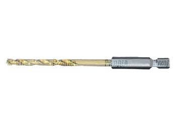 Сверло по металлу, 9 мм, HSS, нитридтитановое покрытие, 6-гранный хвостовик MATRIX