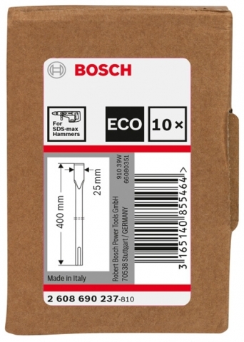 products/Зубило плоское (400 мм; 10 шт.) Bosch 2608690237