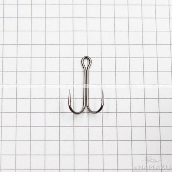 Крючок Namazu «Double Hook Long», размер 6 (INT), цвет BN, двойник (50 шт.)N-HDL6BN