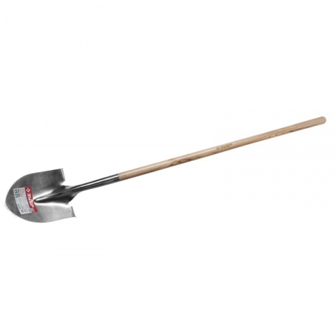 products/Лопата штыковая для земляных работ из нержавеющей стали, деревянный черенок, ЗУБР Профессионал 4-39429