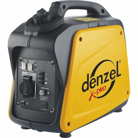 products/Генератор инверторный Denzel GT-1300i X-Pro 1,3 кВт, 220В, бак 3 л, ручной старт (арт. 94641)