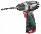 Шуруповерт аккумуляторный плюс набор оснастки Metabo PowerMaxx BS Basic 600080880