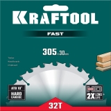 Диск пильный по дереву KRAFTOOL ″FAST″ 305х30 мм 32Т, арт. 36950-305-30