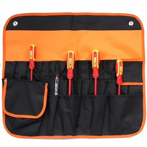 products/Набор отверток SHTOK 07302, индикаторная отвертка в комплекте, 5 предметов