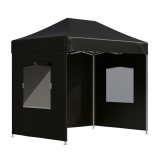 Тент-шатер садовый быстро сборный Helex 4322 3x2х3м полиэстер черный