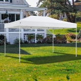 Тент-шатер садовый быстро сборный Helex 4335 3x4,5х3м полиэстер белый