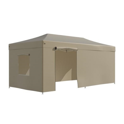 products/Тент-шатер садовый быстро сборный Helex 4362 3x6х3м полиэстер бежевый