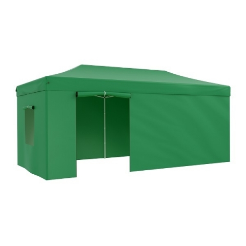 products/Тент-шатер садовый быстро сборный Helex 4366 3x6х3м полиэстер зеленый