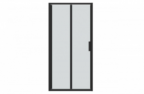products/Душевая дверь Bravat BlackLine 100см BD100.4121B, прозрачное стекло