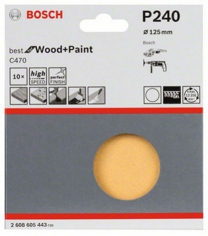 products/10 ш/листов ?125ММ К240 Best for Wood+Paint 2608605443