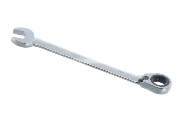 Комбинированный трещоточный ключ с реверсом Jonnesway W106114 14мм