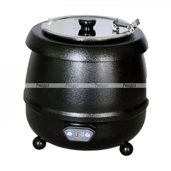 Мармит Gemlux GL-SK600D, нержавеющая сталь, водяной нагрев, настольный, 4,8 кг