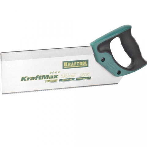 products/Ножовка с обушком для стусла (пила) KRAFTOOL 15228-30 "KraftMax" TENON, 14 /15 TPI, 300 мм, специальный зуб