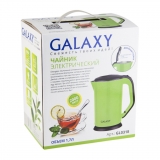 Чайник электрический с двойными стенками GALAXY GL0318, арт. гл0318бел, гл0318зел, гл0318коричн, гл0318красн	