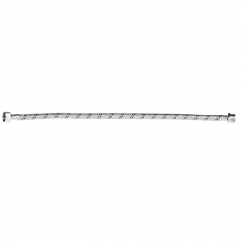 products/Подводка гибкая ЗУБР 51005-G/S-050 для воды, оплетка из нержавеющей стали, г/ш 1/2" - 0,5м