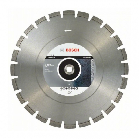 products/Алмазный диск Bosch Best for Asphalt 400х20 мм, по асфальту, арт. 2608603786