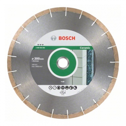 products/Алмазный диск Bosch Best for Ceramic and Stone, 300х25.4, арт. 2608603602