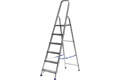 products/Лестница-стремянка СИБИН алюминиевая, 6 ступеней, 124 см 38801-6