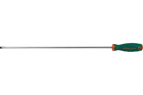 products/D71S8400 Отвертка стержневая шлицевая ANTI-SLIP GRIP, SL8.0х400 мм Jonnesway