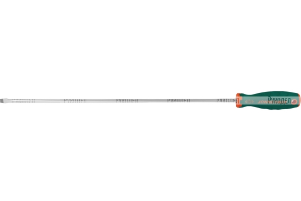 D71S8400 Отвертка стержневая шлицевая ANTI-SLIP GRIP, SL8.0х400 мм Jonnesway