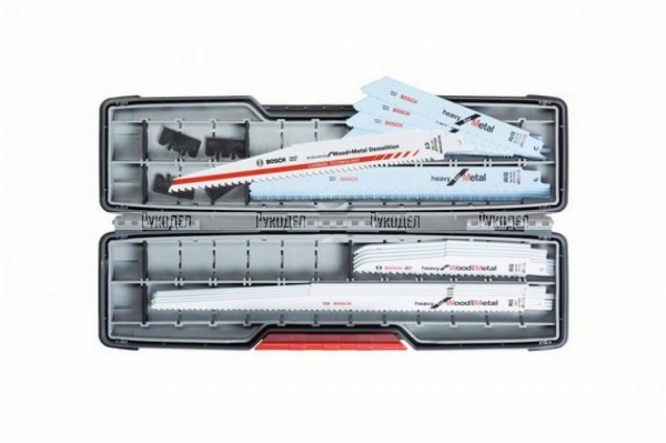 Набор сабельных пилок ToughBox 16+1 Carbide Seeding W+M Bosch 2607011301