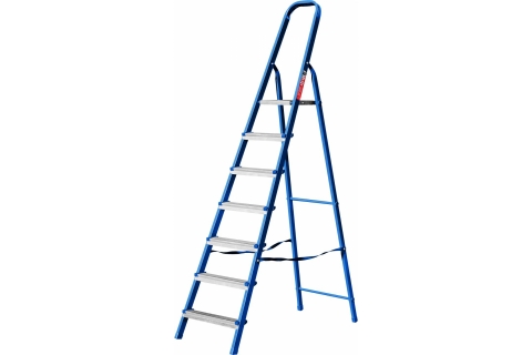 products/Стальная лестница-стремянка MIRAX 7 ступеней, 141 см, арт. 38800-07