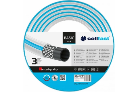 products/Садовый шланг 3 слоя Cellfast BASIC 3/4" 50 м арт. 10-422