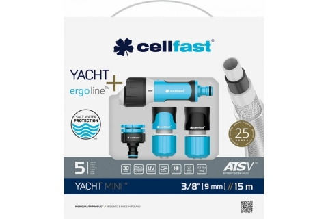 products/Набор Cellfast YACHT MINI 3/8" 15 м арт. 13-391