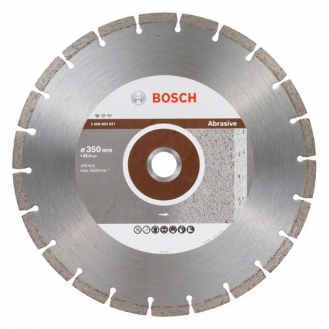 products/Алмазный диск Bosch Standard for Abrasive 300х25.4 мм, по абразивным материалам, арт. 2608603826