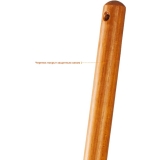 Снеговая лопата СИБИН ЛА-430 430 мм, алюминиевая со стальной планкой и с деревянным черенком 421857