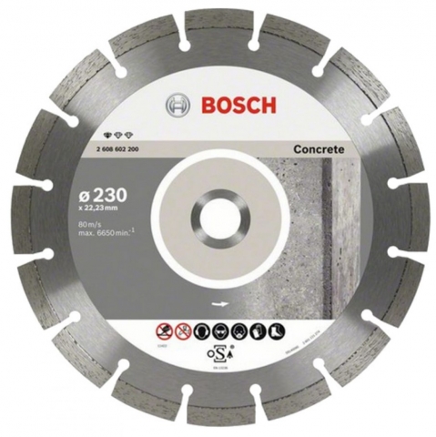 products/Диск алмазный по камню (230х22.2 мм) 10 шт. Bosch 2608603238