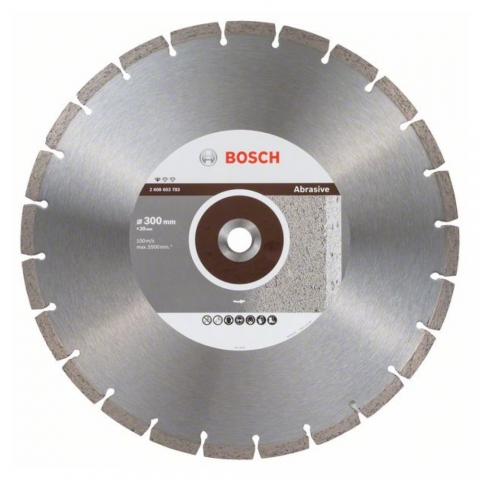 products/Алмазный диск Bosch Standard for Abrasive 300х20 мм, по абразивным материалам, арт. 2608603783