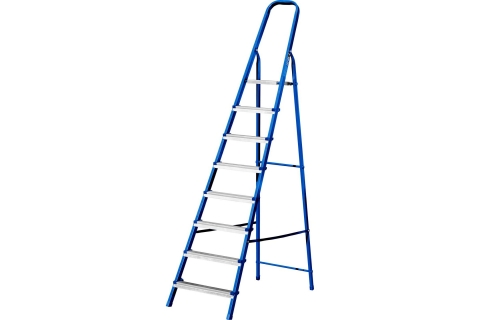 products/Стальная лестница-стремянка MIRAX 8 ступеней, 162 см, арт. 38800-08