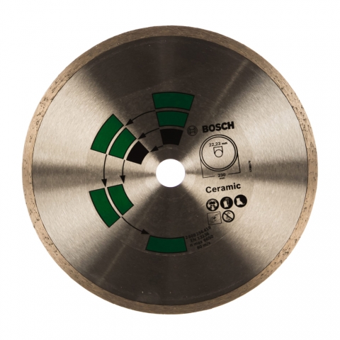 products/Алмазный отрезной круг по керамической плитке Bosch, 230х22.2 мм, арт. 2609256418