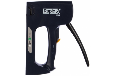 products/Cтеплер RAPID R64E (скобозабиватель) ручной для скоб 2-в-1: 140 (G / 11 / 57) (6 -14 мм) I 300 (F / J / 47 / 8) (15 мм), арт. 21000860