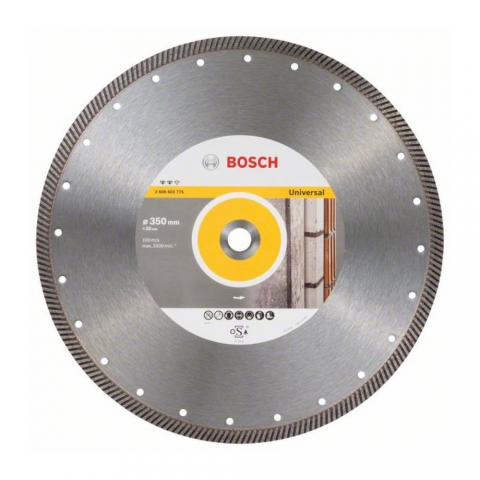 products/Алмазный диск Bosch Expert for Universal Turbo 350х20 мм, универсальный, арт. 2608603775