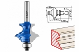 ЗУБР 34,9x25.4мм, хвостовик 8мм, фреза кромочная фигурная №6(многопрофильная)28717-34.9