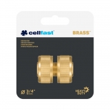 Муфта репараторная Cellfast BRASS™ 3/4", арт. 52-805