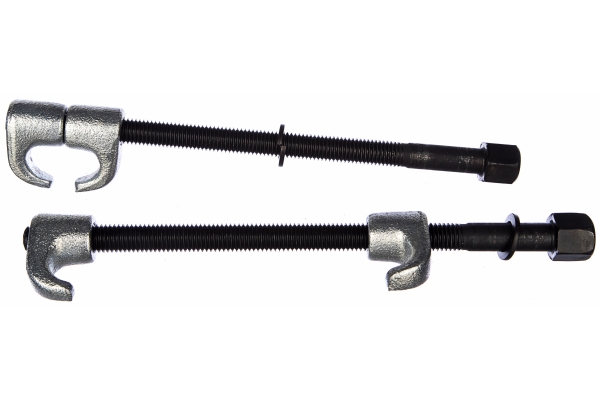 Стяжка амортизаторных пружин, 300 мм, кованная, одинарный крюк, 2 предмета МАСТАК 100-05300