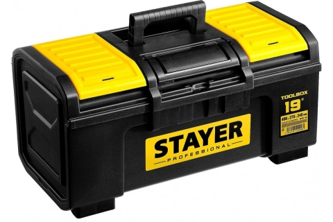 products/Пластиковый ящик для инструмента STAYER Professional TOOLBOX-19 38167-19