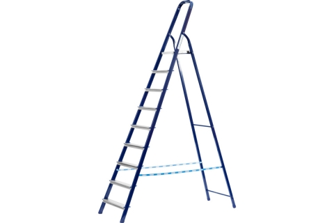 products/Лестница-стремянка СИБИН стальная, 10 ступеней, 208 см 38803-10