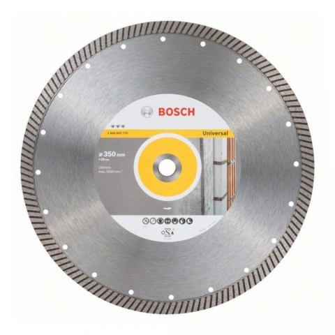 products/Алмазный диск Bosch Best for Universal Turbo 350х20 мм, универсальный, арт. 2608603770